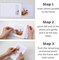50 Pack Standing Paper Picture Frames 4x6,Cardboard Photo Frame with Easel,Paper Photo Frame Cards,Gallery Frames Bulk For Wedding, Father's Day,DIY,Classroom, Multi-Color